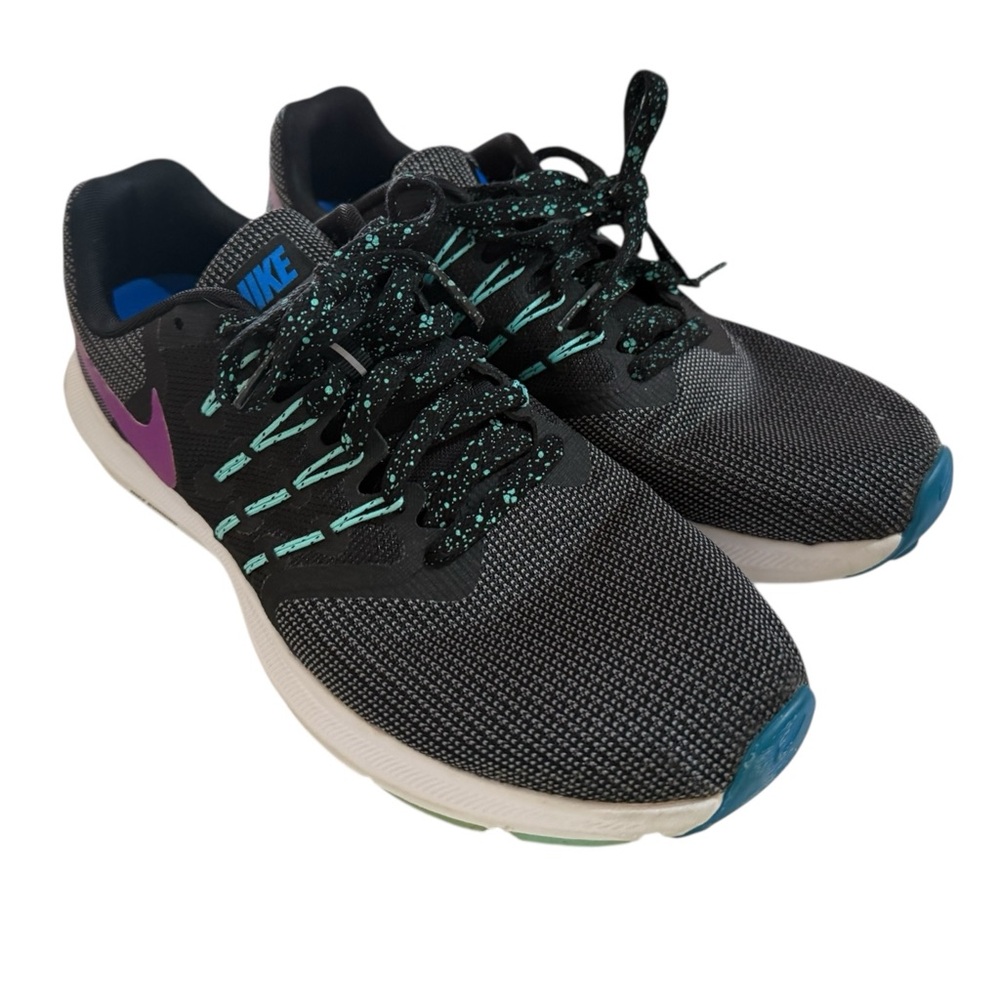 Nike Run Swift SE Running Shoes Black, Purple & Turquoise - Women’s Size 10 - Picture 6 of 13